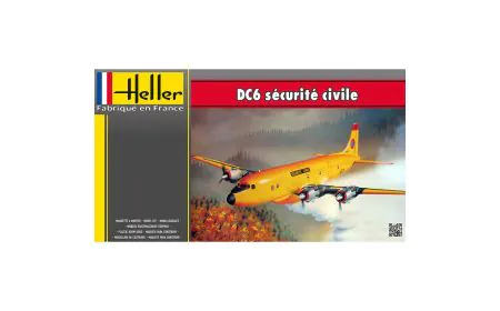 Heller 1:72 - DC-6 Securite Civile