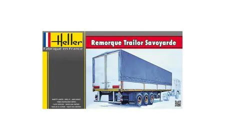 Heller 1:24 - Remorque Trailor Savoyarde