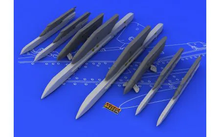 Eduard Brassin 1:48 - Su-25K Wing Pylons (Kopro/Eduard)