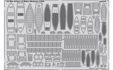 Eduard Photoetch 1:350 - HMS Prince of Wales Lifeboat (Tam)