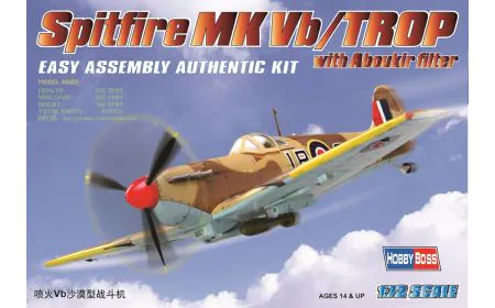 Hobbyboss 1:72 - Spitfire Mk VB Trop w/ Filter