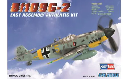 Hobbyboss 1:72 - Bf109G-2