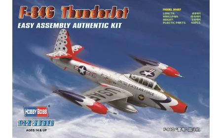Hobbyboss 1:72 - F-84G Thunderstreak