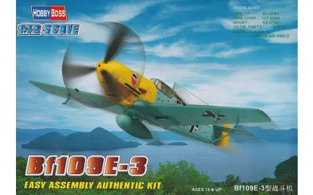 Hobbyboss 1:72 - Bf109E-3
