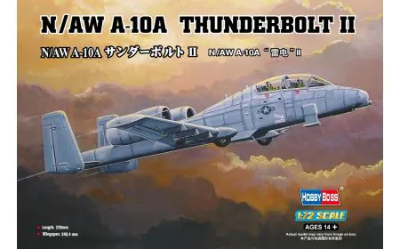 Hobbyboss 1:72 - N/AW A-10 Thunderbolt II