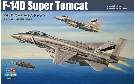 Hobbyboss 1:72 - F-14d Super Tomcat