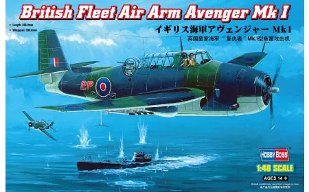 Hobbyboss 1:48 - British Fleet Air Arm Avenger Mk 1