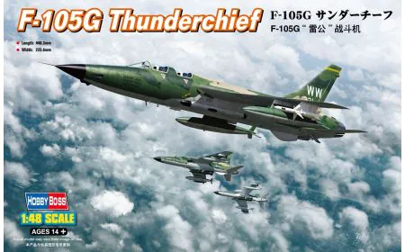 Hobbyboss 1:48 - F-105G Thunderchief