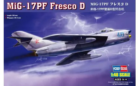 Hobbyboss 1:48 - MiG-17PF Fresco D