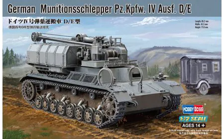 Hobbyboss 1:72 - German Muniti onsschlepper Pz.Kpfw IV Ausf D