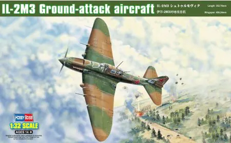 Hobbyboss 1:32 - IL-2M3 Ground Attack Aircraft