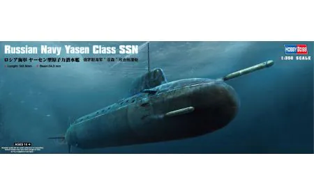 Hobbyboss 1:350 - Russian Navy Yasen class SSN