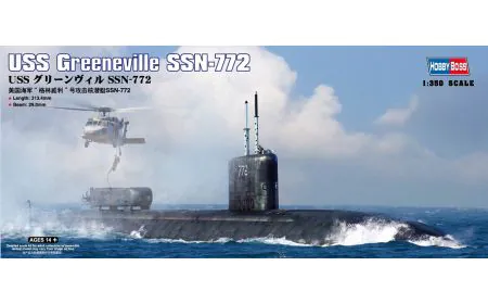 Hobbyboss 1:350 - USS Greeneville SSN-772