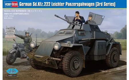Hobbyboss 1:35 - German Sd.Kfz.222 (3rd Series)