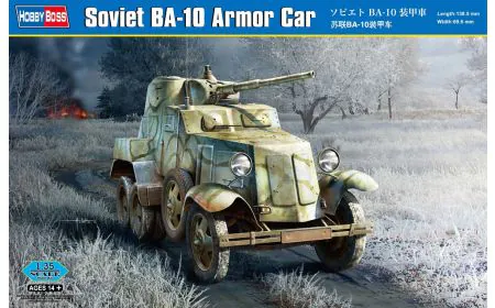 Hobbyboss 1:35 - Soviet BA-10 Armoured Car
