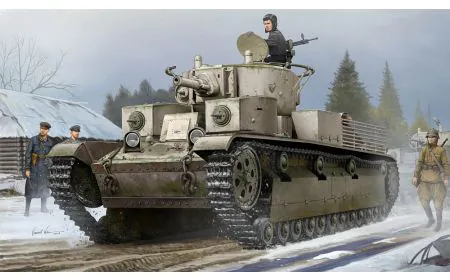 Hobbyboss 1:35 - Soviet T-28 Medium Tank (Riveted)
