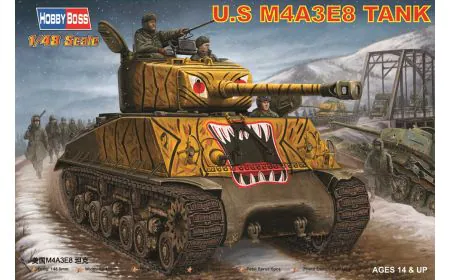 Hobbyboss 1:48 - US M4A3E8 Tank