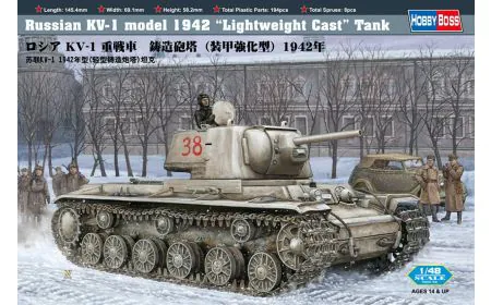 Hobbyboss 1:48 - Russian KV-1 lightweight