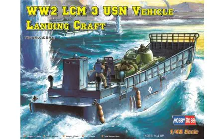 Hobbyboss 1:48 - LCM-3 USN Vehicle Landing Craft