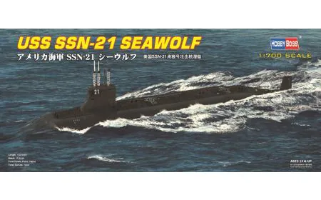 Hobbyboss 1:700 - USS SSN-21 Seawolf Attack Submarine
