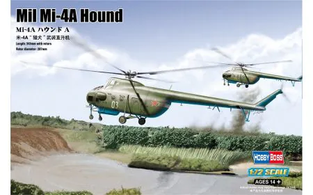 Hobbyboss 1:72 - Mil Mi-4A Hound A