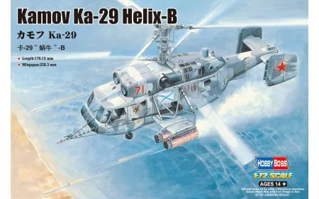 Hobbyboss 1:72 - Kamov Ka-29 Helix - B
