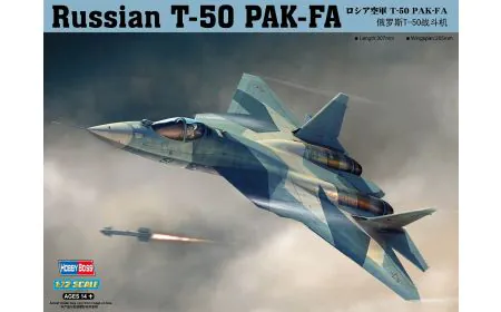 Hobbyboss 1:72 - Russian T-50 PAK-FA