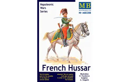 Masterbox 1:32 - French Hussar Napoleonic Series