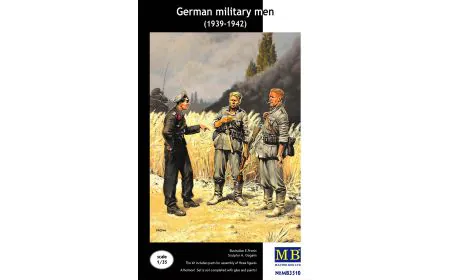 Masterbox 1:35 - German Military Men (1939-1942)