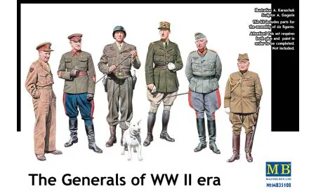 Masterbox 1:35 - The Generals of WWII