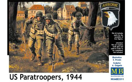 Masterbox 1:35 - US Paratroops (1944)