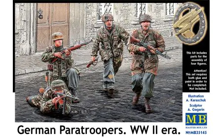 Masterbox 1:35 - German Paratroopers WWII