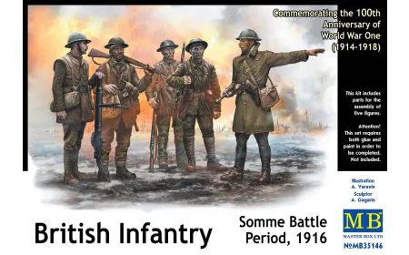Masterbox 1:35 - British Infantry Battle of the Somme