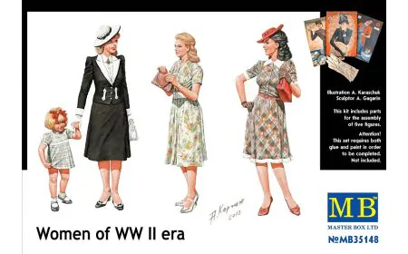Masterbox 1:35 - Women of WWII