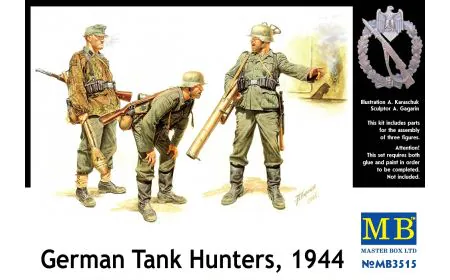 Masterbox 1:35 - German Tank Hunters 1944
