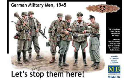 Masterbox 1:35 - German Soldiers 1945 Lets Stop Them .