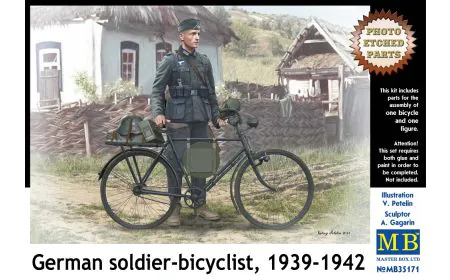 Masterbox 1:35 - German Soldier on Bike 1939-1942