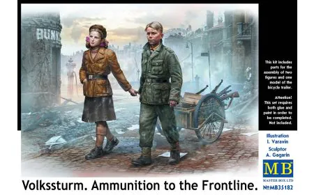 Masterbox 1:35 - Volkssturm. Ammunition to the Frontline
