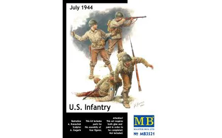 Masterbox 1:35 - US Infantry 1944