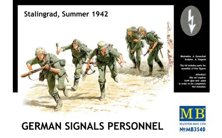 Masterbox 1:35 - German Signals Stalingrad Summer 1942
