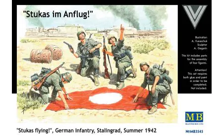 Masterbox 1:35 - Stukas im Anflug German Infantry 1942