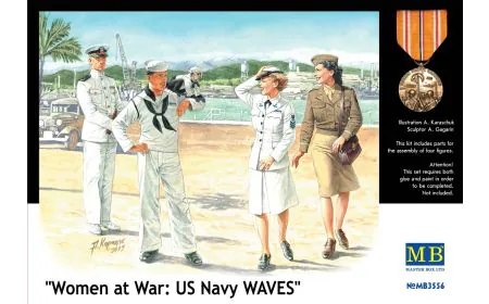 Masterbox 1:35 - Women at War US Navy WAVES