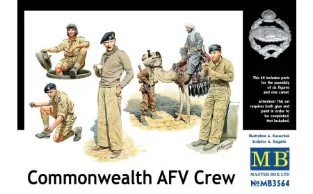 Masterbox 1:35 - Commonwealth AFV Crew