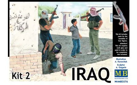 Masterbox 1:35 - Iraq Kit 2 - Insurgents