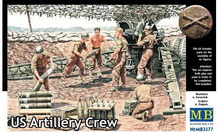 Masterbox 1:35 - US Artillery Crew