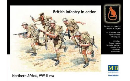 Masterbox 1:35 - British Infantry North Africa 1941-43
