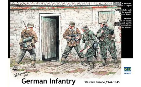 Masterbox 1:35 - German Infantry Western Europe `44-45
