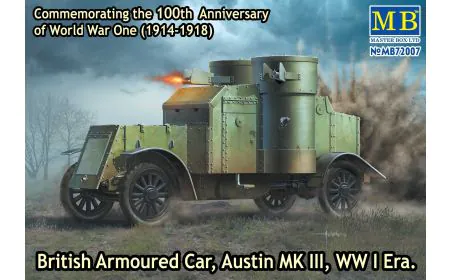 Masterbox 1:72 - British Armoured Car Austin Mk.III