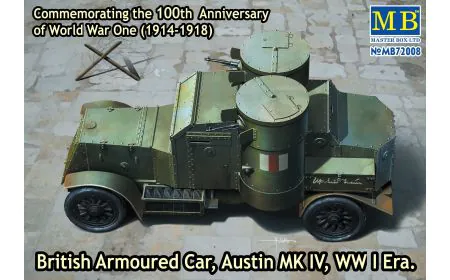 Masterbox 1:72 - British Armoured Car Austin Mk.IV