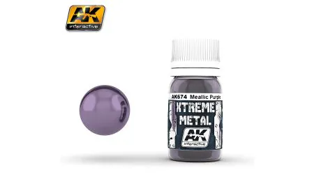 AK Interactive Paints 30ml Xtreme Metal - Metallic Purple